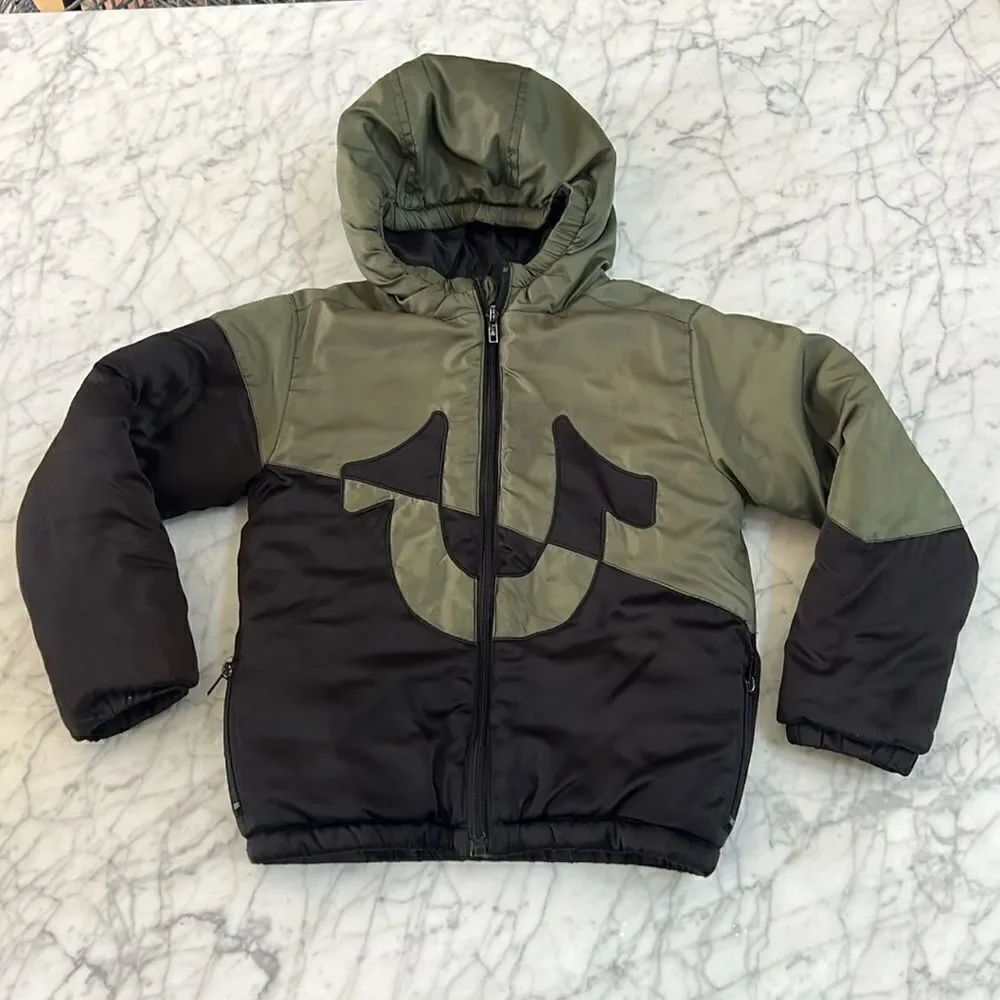 True Religion Kids Jacket Sz 6 Colorblock
